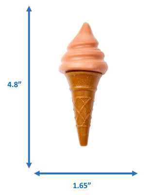 EP PUP ICE WAFFLE CONE VANILLA/  PEANUT BUTTER 2 PK