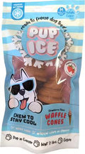 EP PUP ICE WAFFLE CONE VANILLA/  PEANUT BUTTER 2 PK