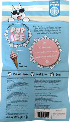 EP PUP ICE WAFFLE CONE VANILLA/  PEANUT BUTTER 2 PK