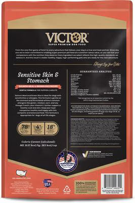 VICTOR Sensitive Skin & Stomach Salmon Meal & Brown Rice Recipe