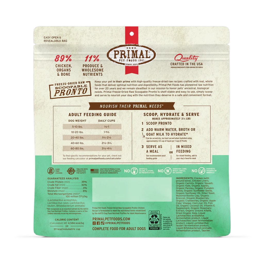 PRIM FD PRONTO DOG CHICKEN 7 OZ
