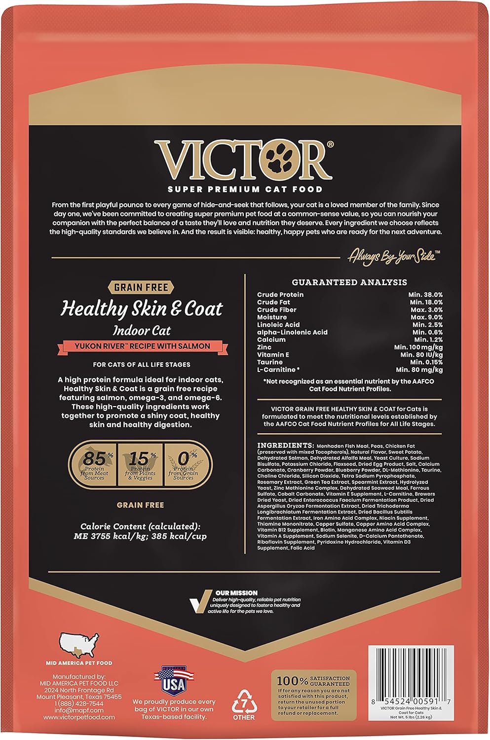 VICTOR Grain Free Healthy Skin & Coat
