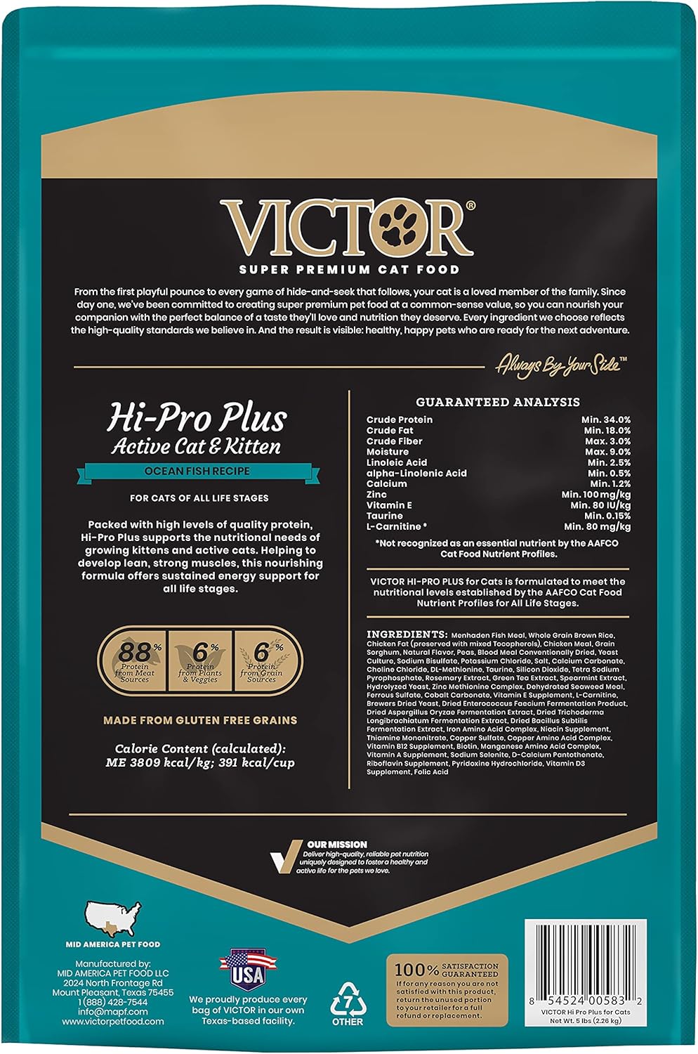 VICTOR Hi-Pro Plus Cat