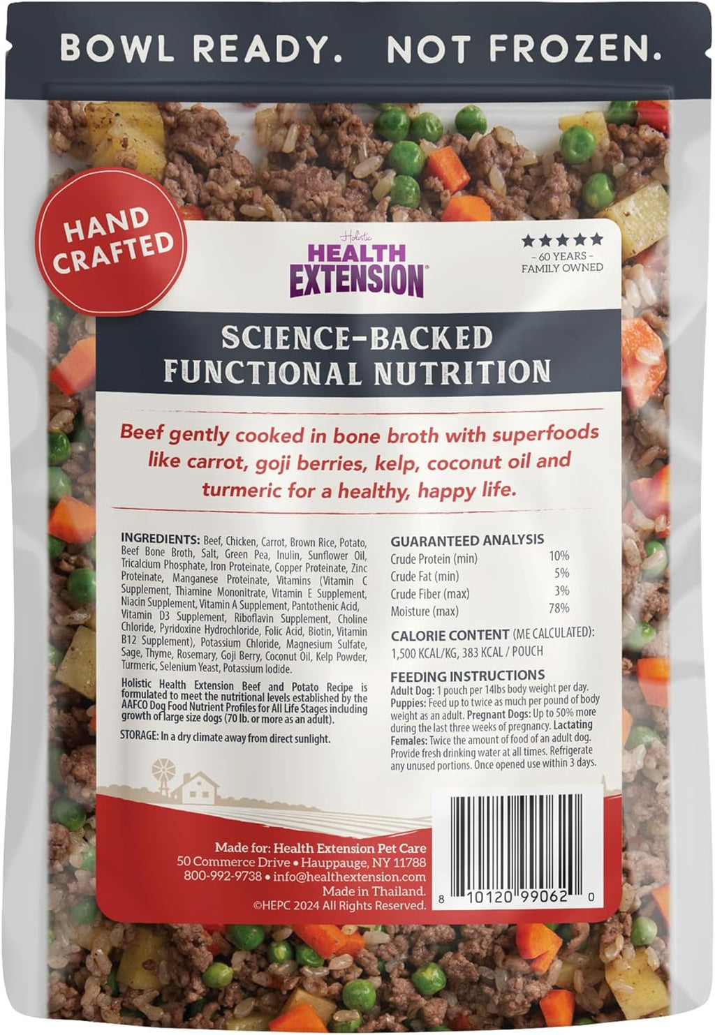 Gently Cooked BEEF & POTATO 9oz
