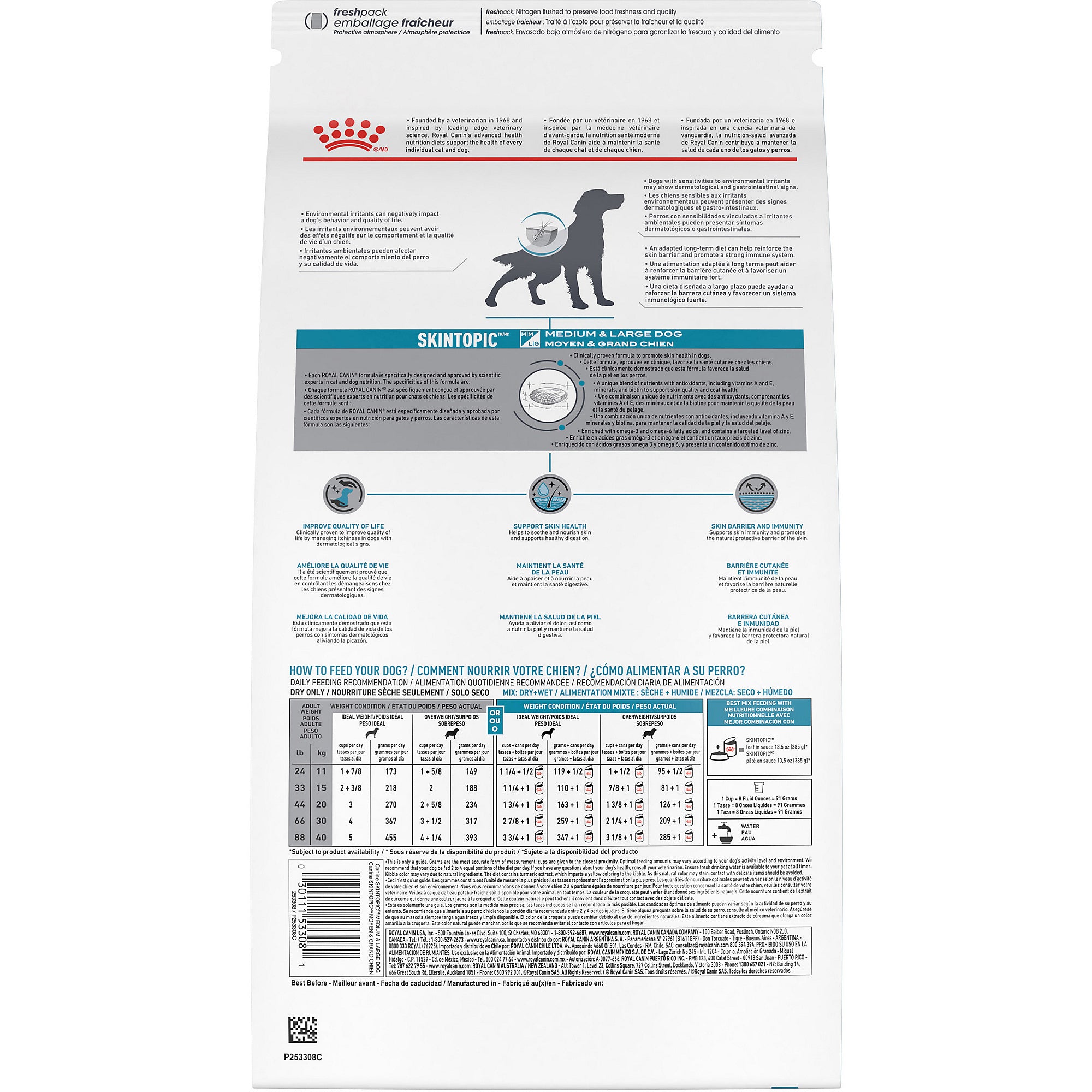 Royal Canin Skin topic Medium and Large Dog Adult Dry Dog Food