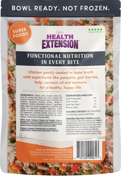 Gently Cooked CHICKEN & PUMPKIN 9oz