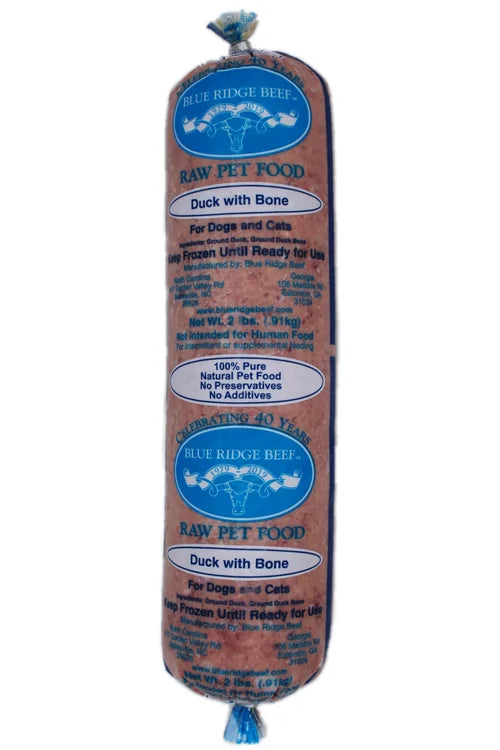 BRB FRZN DOG/CAT DUCK W/BONE