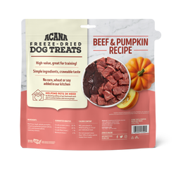 ACANA TREATS BEEF AND PUMPKIN