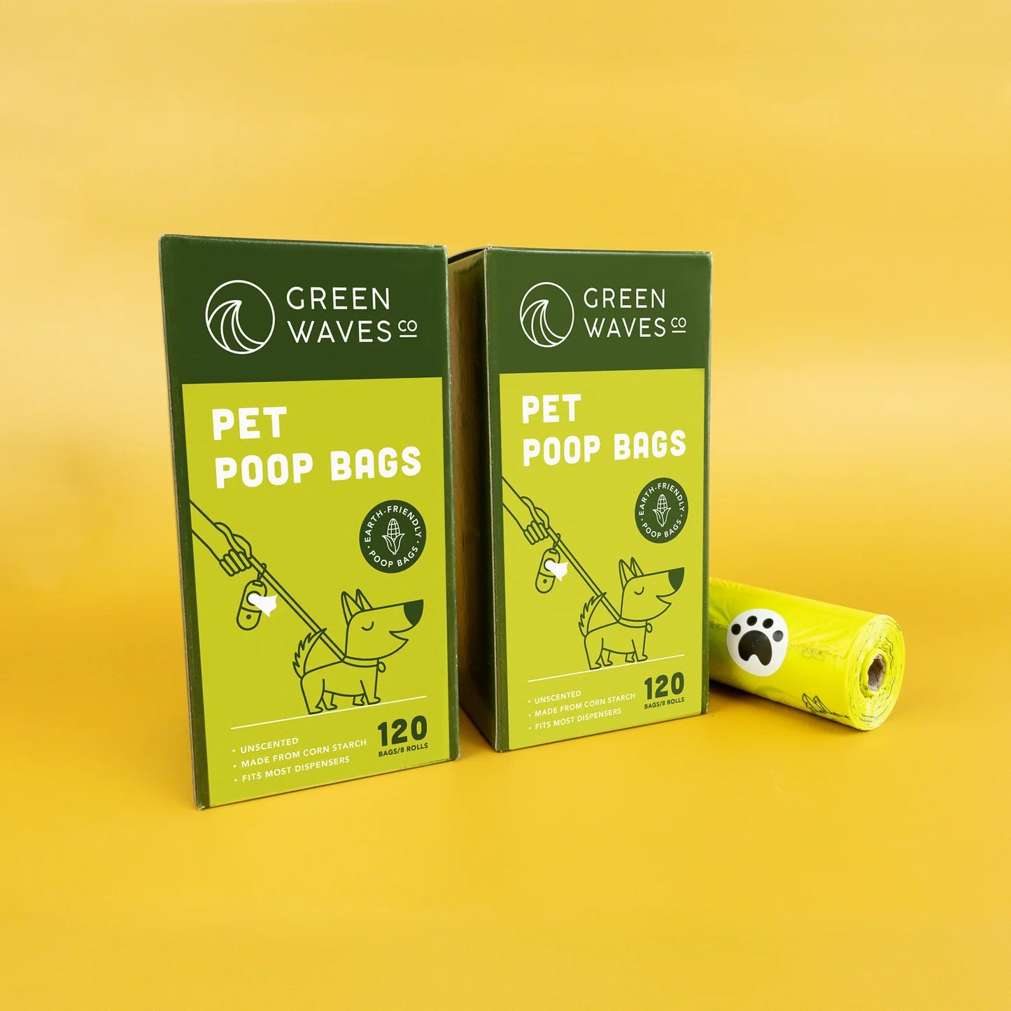 EARTH-FRIENDLY POOP BAGS