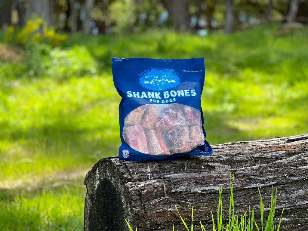 BRB FRZN DOG  SHANK BONES  5LBS
