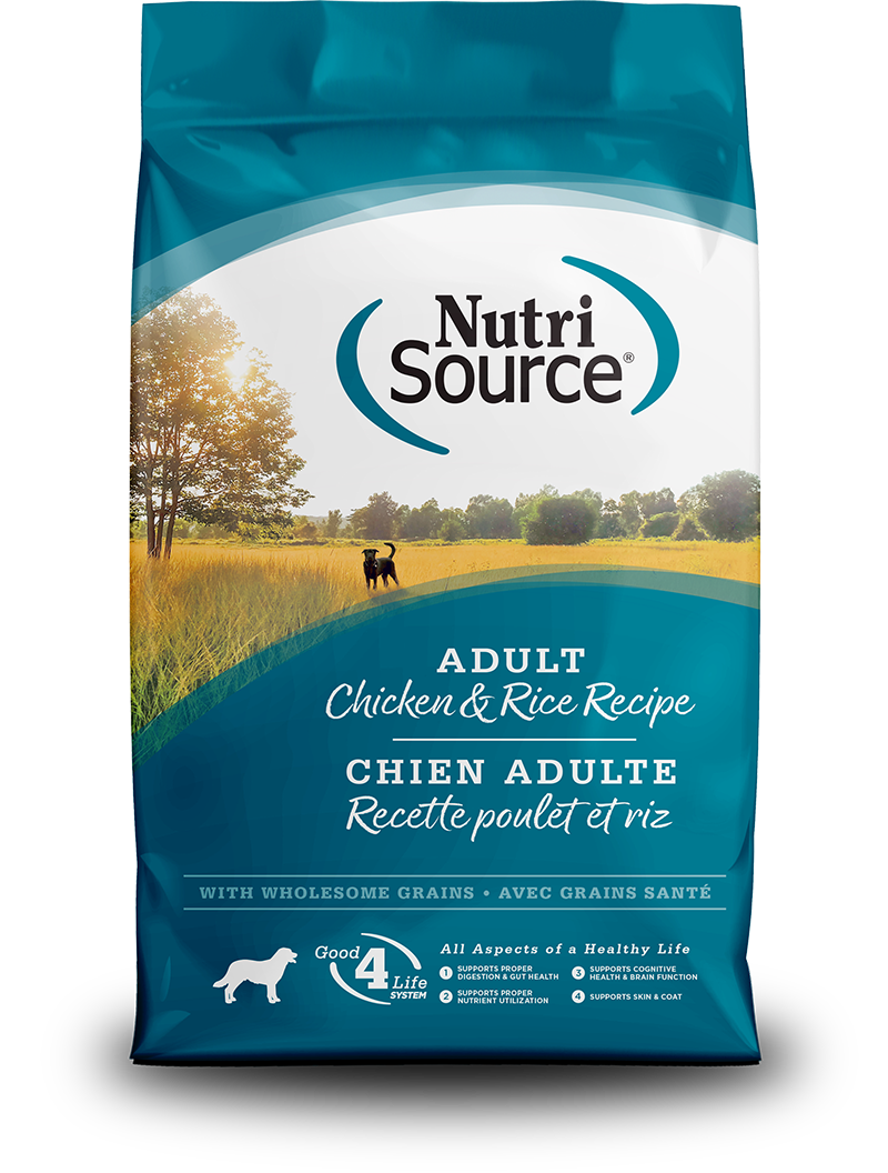 NUTRISOURCE DOG CHICKEN & RICE