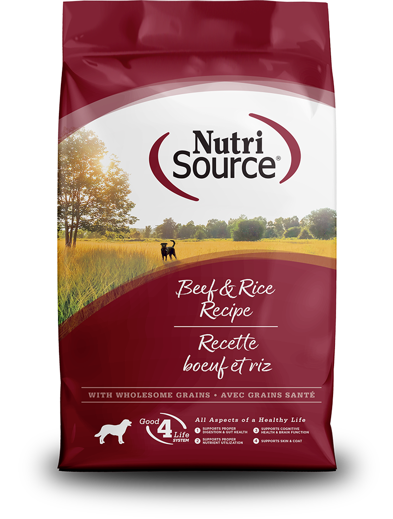 NUTRISOURCE DOG BEEF & BROWN RICE