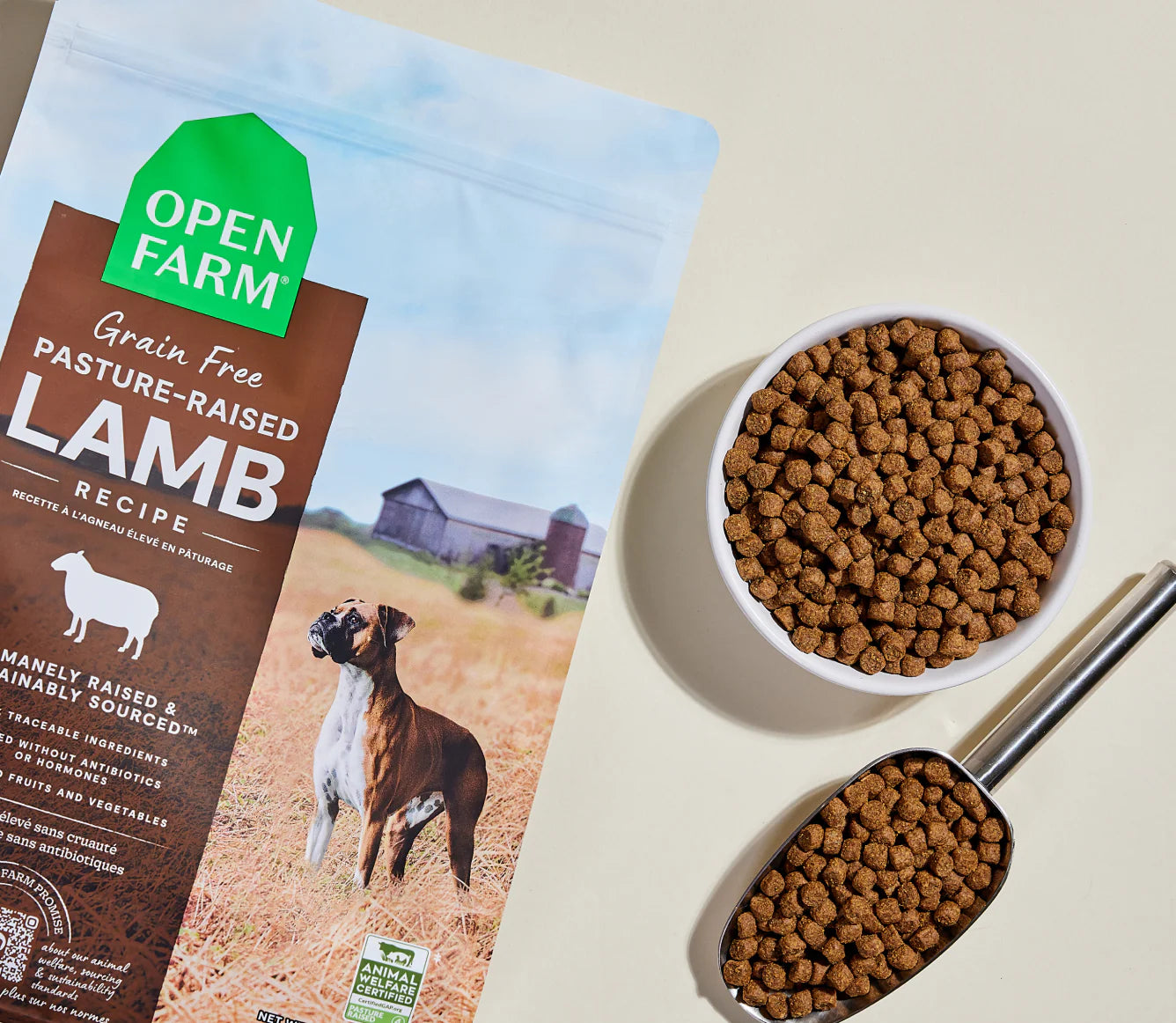 OPEN FARM Pasture-Raised Lamb Grain-Free Dog Kibble
