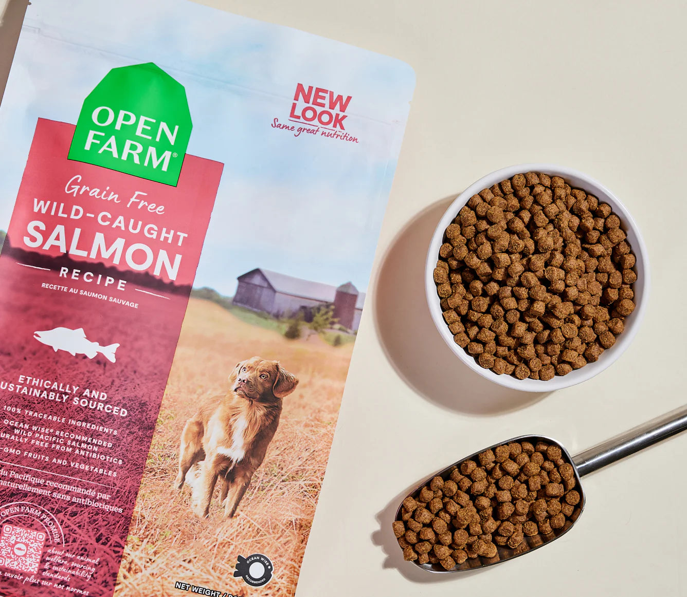 OPEN FARM Wild-Caught Salmon Grain-Free Dog Kibble