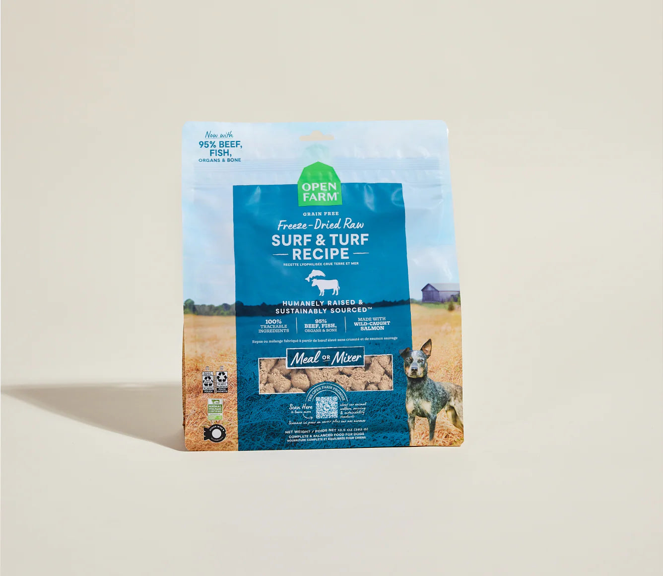OPEN FARM DOG FD RAW SURF/ TURF