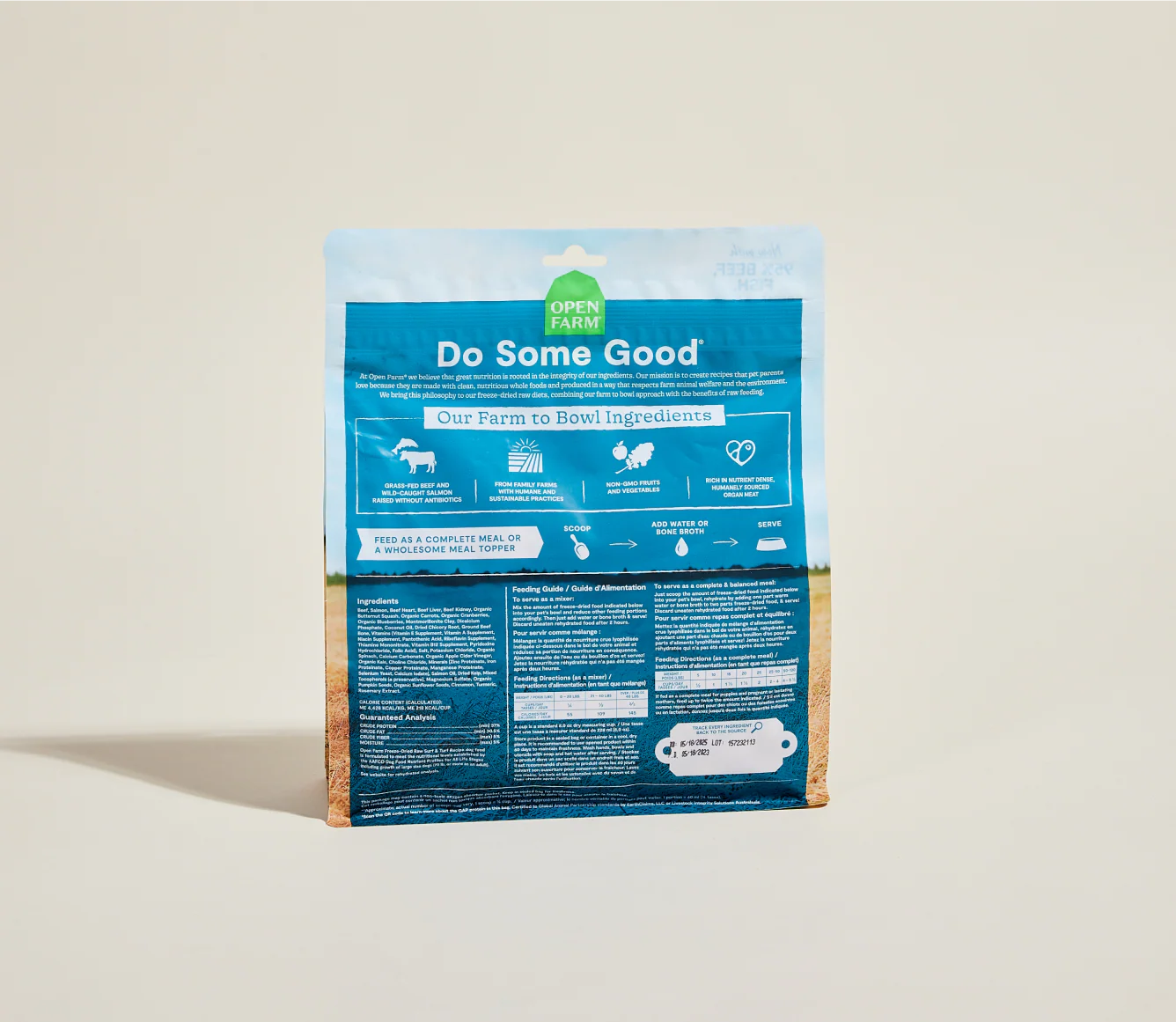 OPEN FARM DOG FD RAW SURF/ TURF