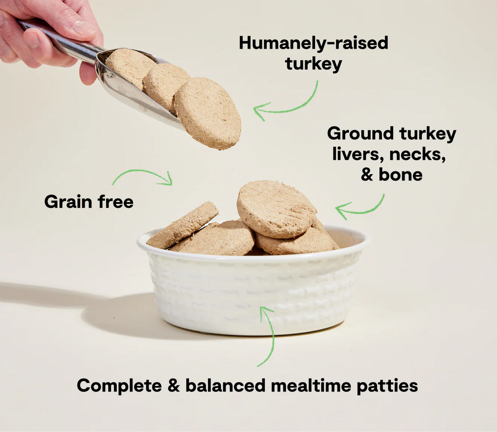 OPEN FARM DOG FD RAW TURKEY /  PATTIES