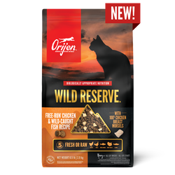 CPF ORIJEN CAT DRY WILD RESERVE CHICKEN/FISH