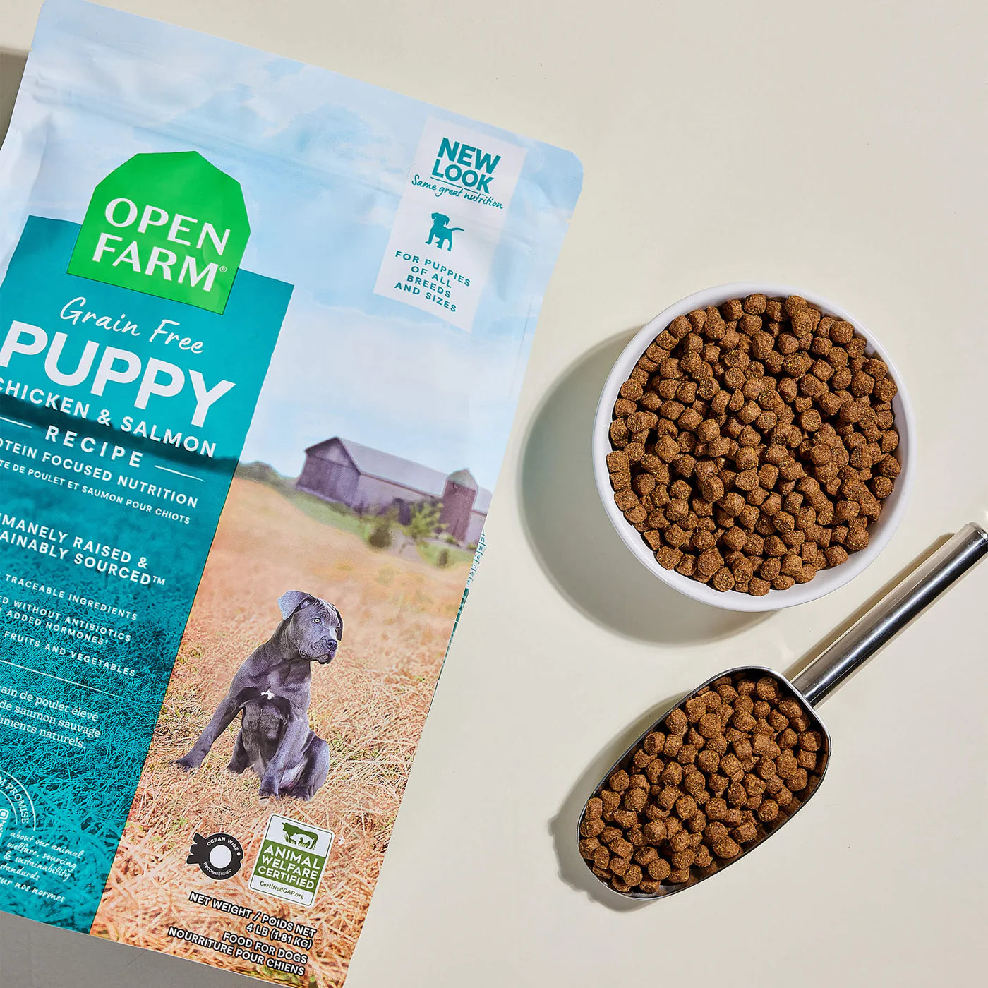 Open Farm Grain Free Dry Puppy Food - Chicken & Salmon