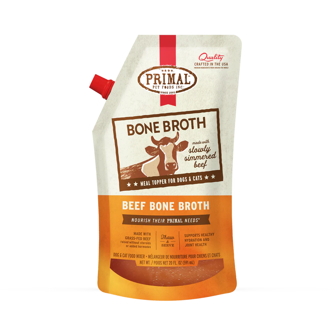 PRIMAL FRZN BONE BROTH BEEF