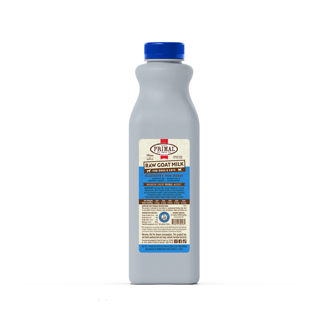 PRIM FRZN GOATS MILK