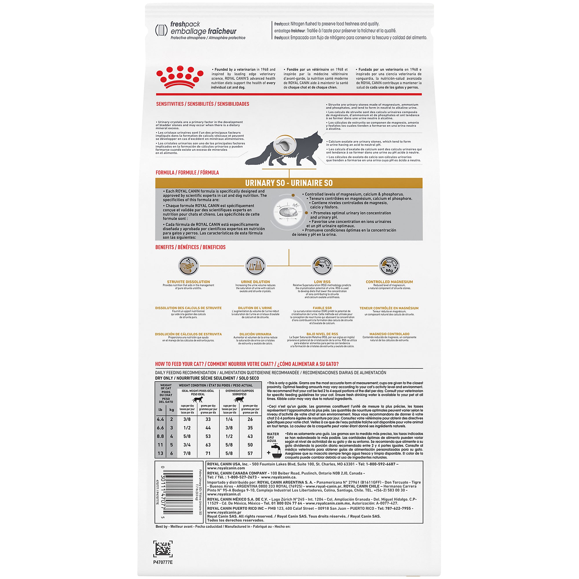 Royal Canin Feline Urinary SO Dry Cat Food