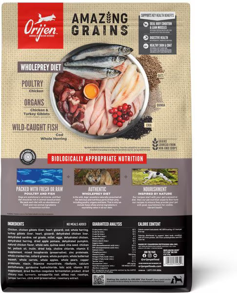ORIJEN DOG DRY A. GRAINS PUPPY