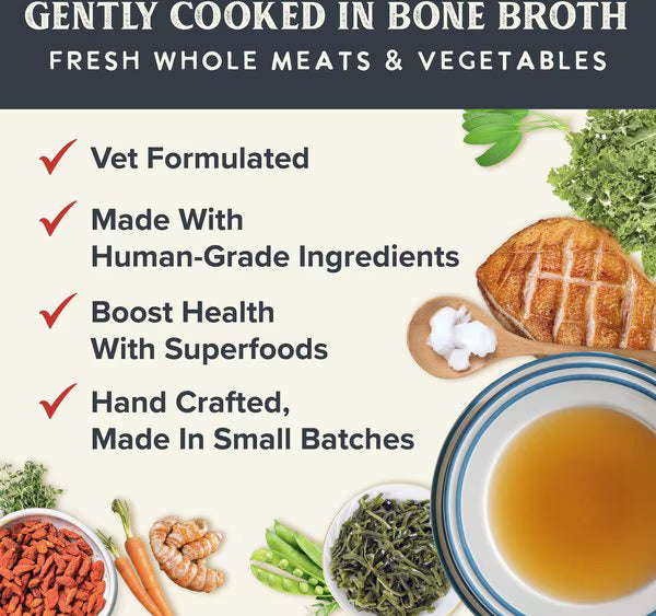 GENTLY COOKED DUCK AND KALE RECIPE 9 OZ