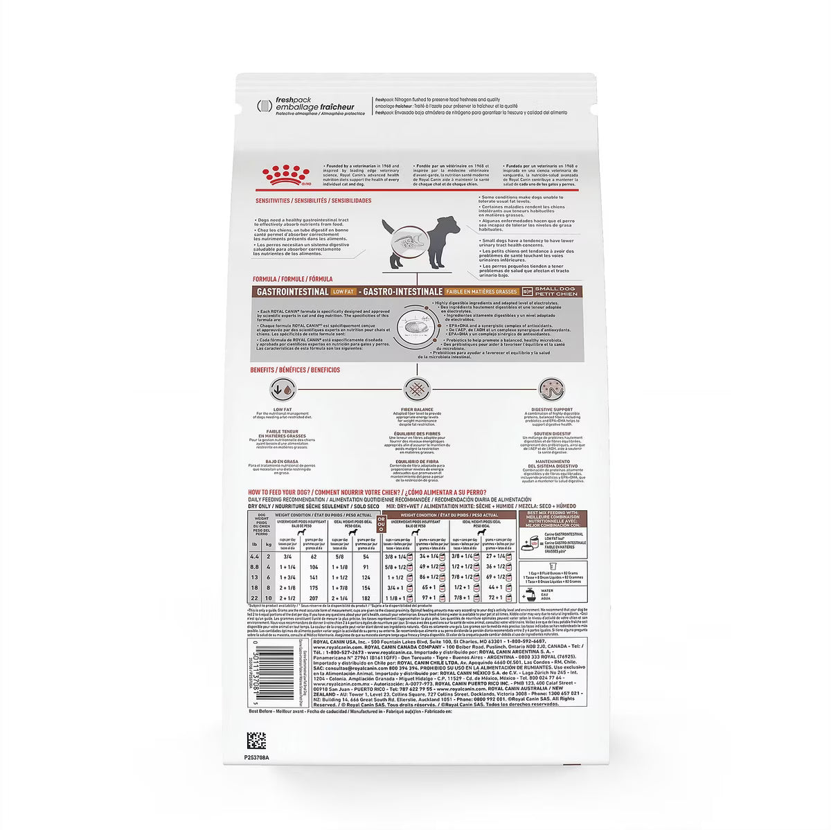 GI Low Fat Small Dog (7.7lb)